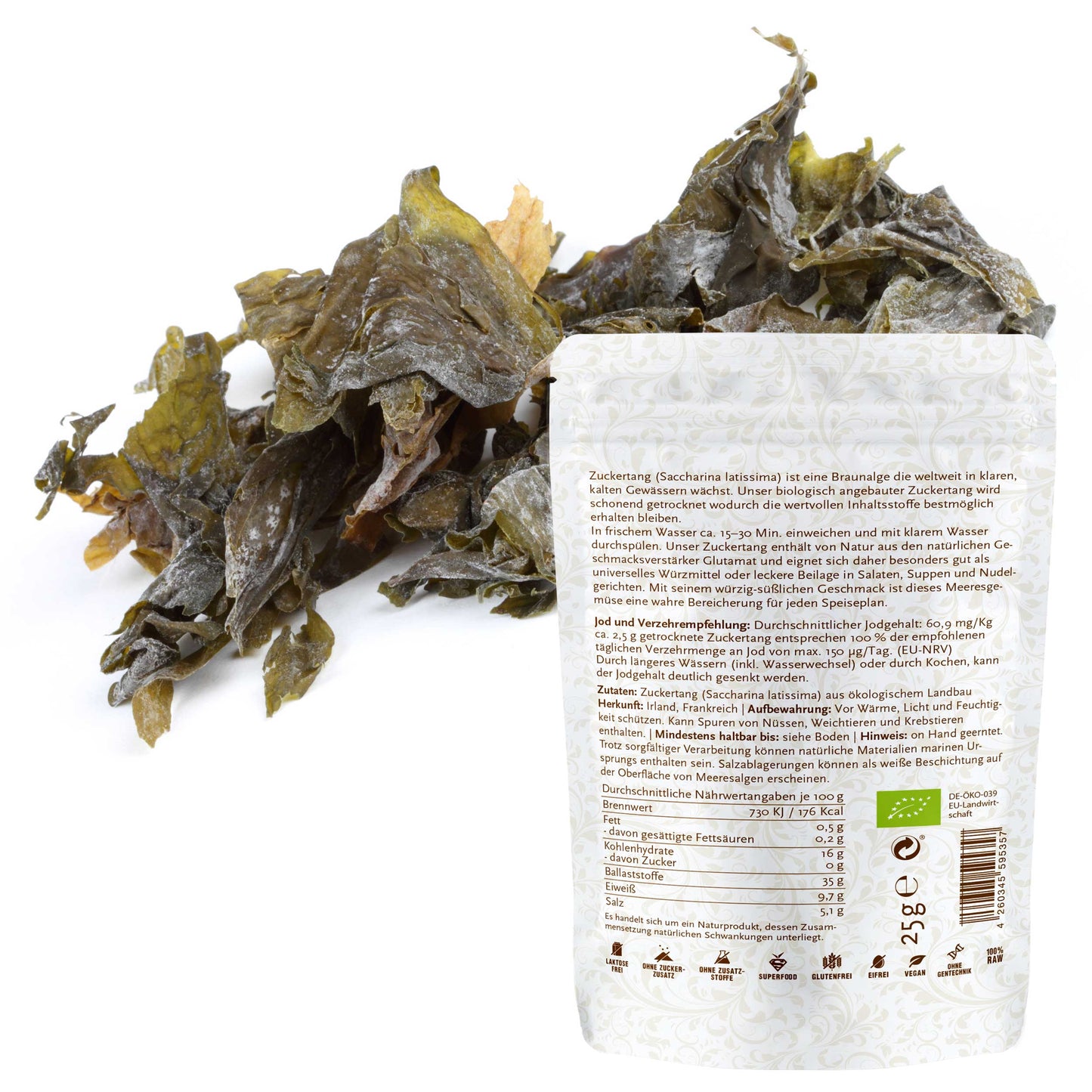 Algen Probierset (Bio & Roh) 90 g