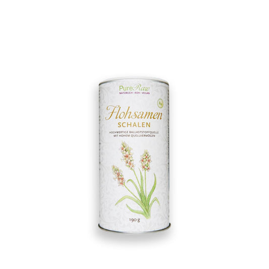 Flohsamen Schalen (Bio & Roh) 190 g