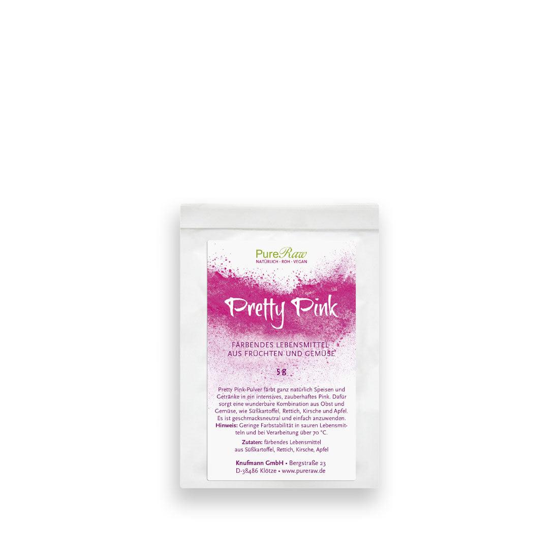 Pretty Pink - Natürliches Pink aus Früchten und Gemüse