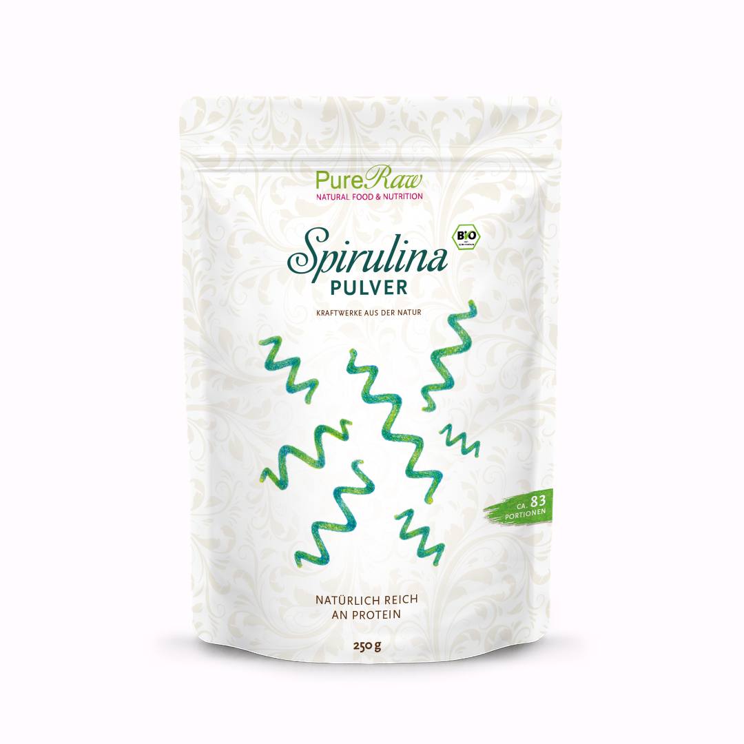 Spirulina Pulver (Bio & Roh) 250 g
