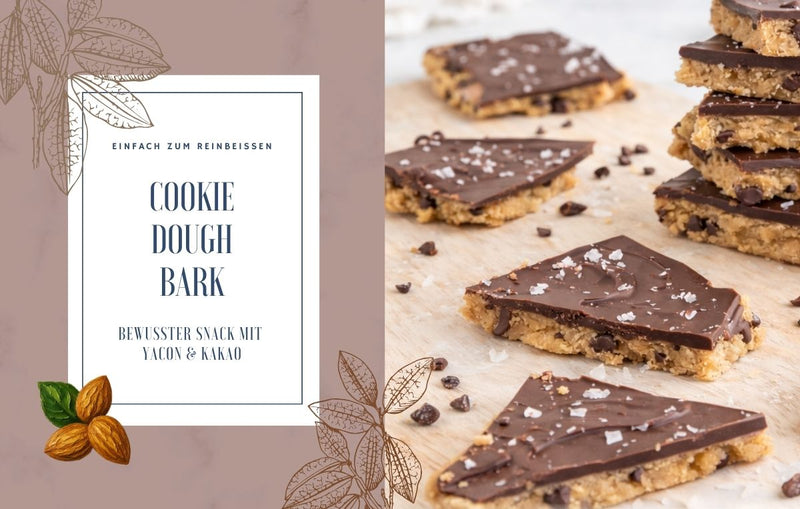 Cookie Dough Barks ► gesunder Snack ohne Backen!