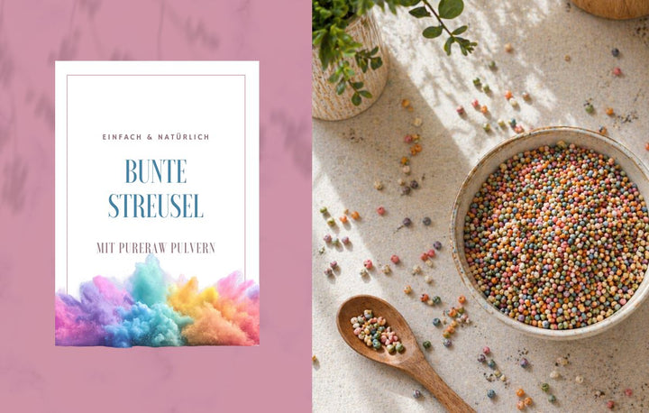 Bunte Streusel - ganz ohne Zucker