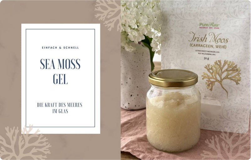 Sea/Irish Moss-Gel selbst herstellen - einfach und schnell
