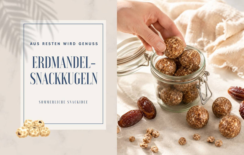 Erdmandel-Snackkugeln