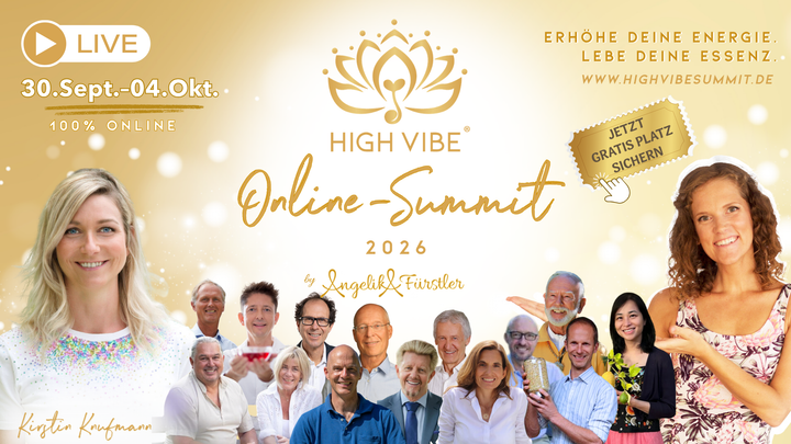 Kirstin Knufmann beim HIGH VIBE Online-Summit 2026 von Angelika Fürstler
