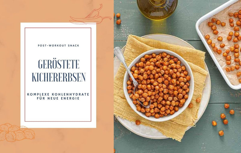 Geröstete Kichererbsen als Post-Workout-Snack