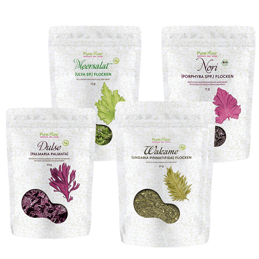 Algae Flakes Taster Set (Organic & Raw) 95 g