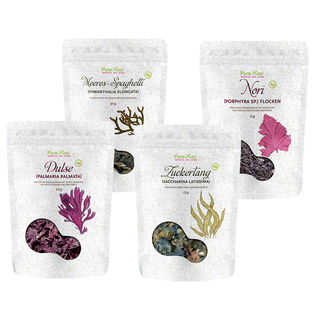 Algen Probierset (Bio & Roh) 90 g