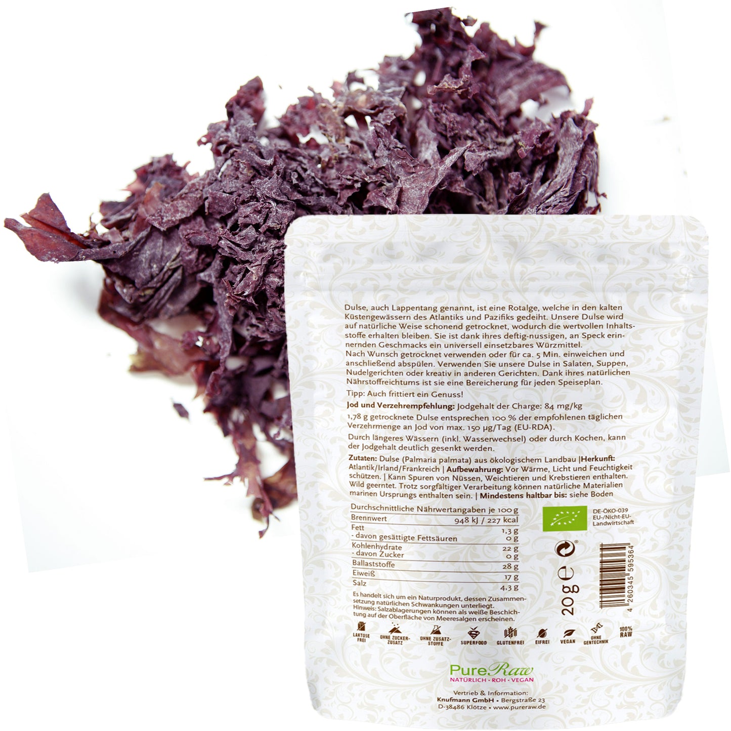 Algen Probierset (Bio & Roh) 90 g