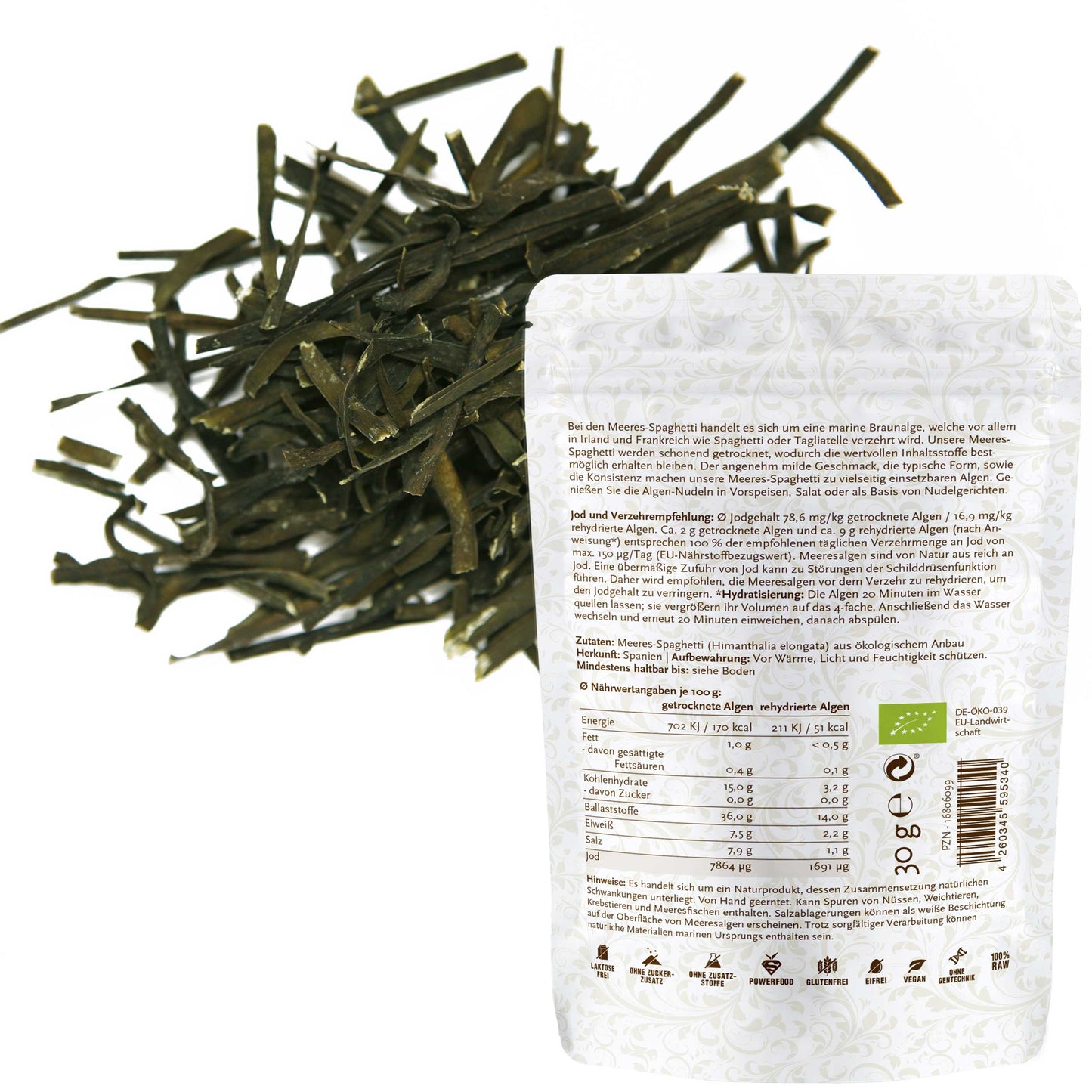 Algen Probierset (Bio & Roh) 90 g