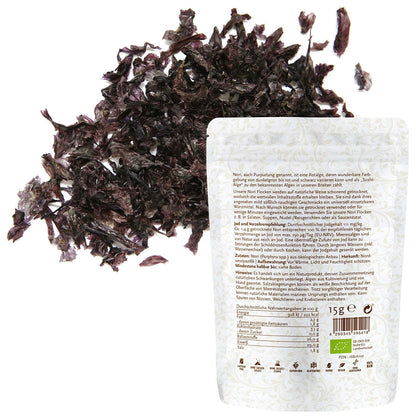 Algen Flocken Probierset (Bio & Roh) 95 g