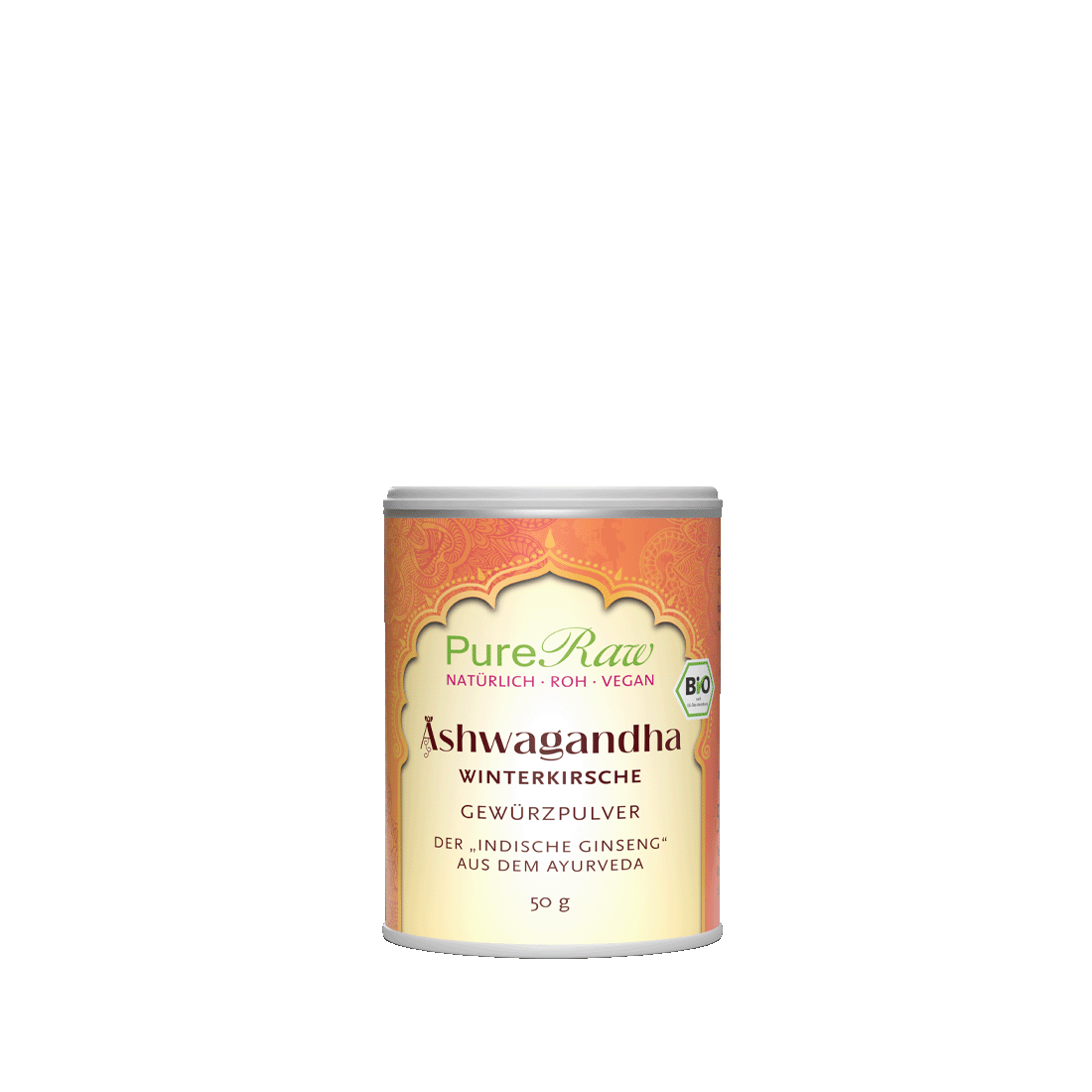 Ashwagandha Pulver (Bio & Roh) 50 g