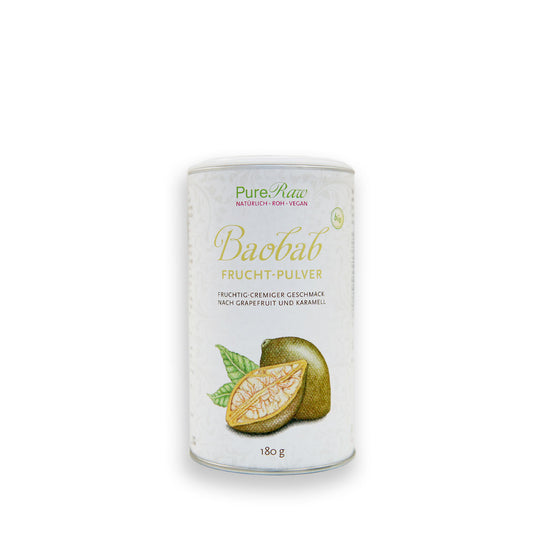 Baobab Fruit Powder (Organic & Raw) 180 g