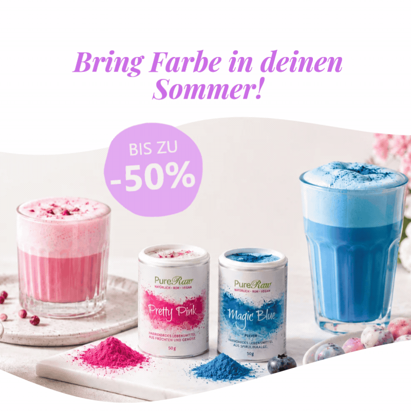 Pretty Pink - Färbendes Getränkepulver