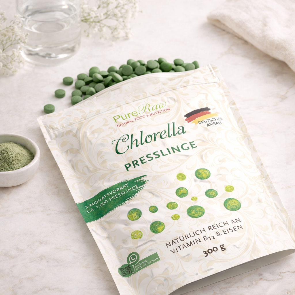 Chlorella Presslinge (Deutschland), (Roh)
