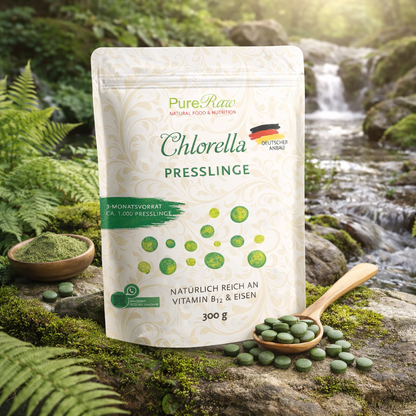 Chlorella Presslinge (Deutschland), (Roh)