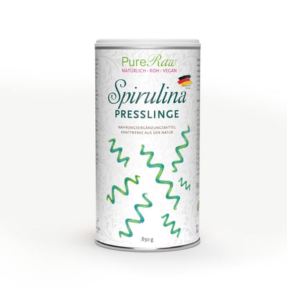 Chlorella Presslinge 1 Kg (Deutschland), (Roh)  & Spirulina Presslinge 850 g (Deutschland), (Roh)
