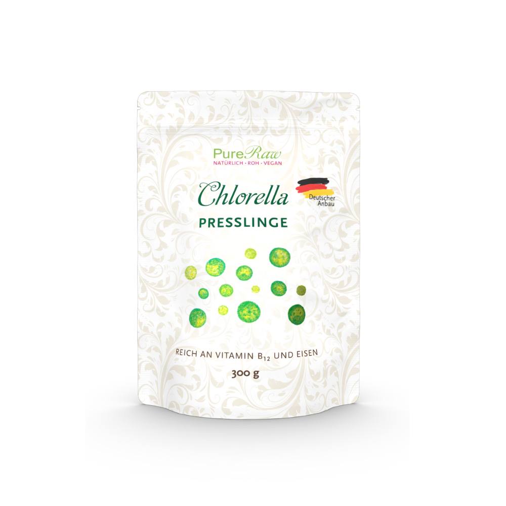 Chlorella Tablets 300 g (Germany), (Raw) & Spirulina Tablets 300 g (Germany), (Raw)