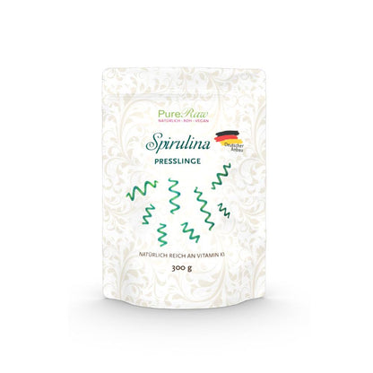 Chlorella Tablets 300 g (Germany), (Raw) & Spirulina Tablets 300 g (Germany), (Raw)