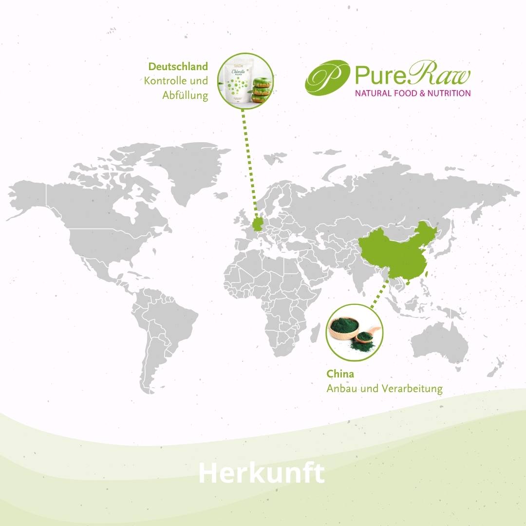 Organic Chlorella Powder – 100% Chlorella vulgaris, raw food quality