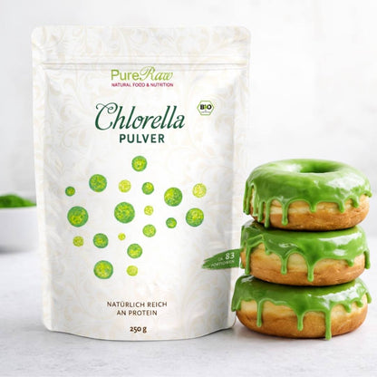 Organic Chlorella Powder – 100% Chlorella vulgaris, raw food quality