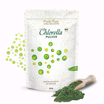 Organic Chlorella Powder – 100% Chlorella vulgaris, raw food quality