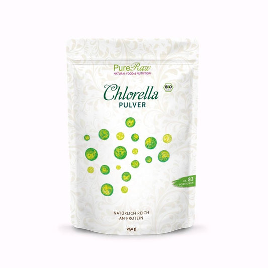 Bio Chlorella Pulver – 100 % Chlorella vulgaris, Rohkostqualität