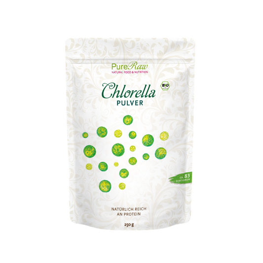 Bio Chlorella Pulver – 100 % Chlorella vulgaris, Rohkostqualität