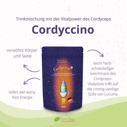 Cordyccino (bio & roh)