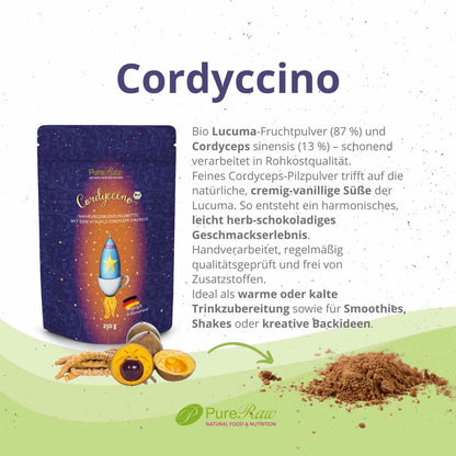 Cordyccino (bio & roh)