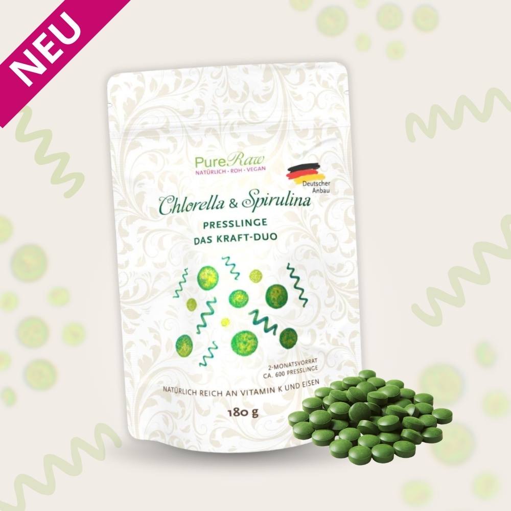 Chlorella & Spirulina Presslinge Mix - Presslinge