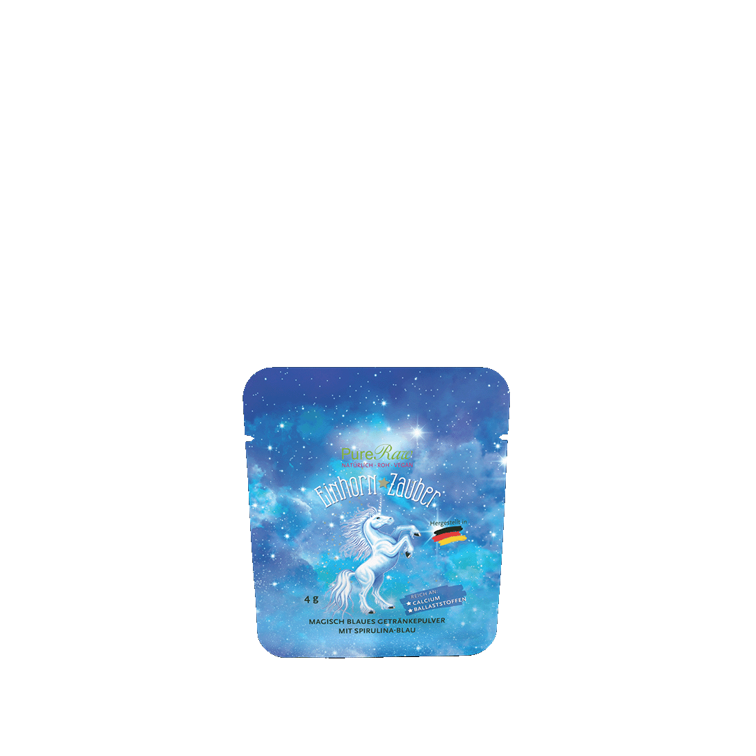 Einhorn Zauber, Magisch blaues Ballaststoffpulver
