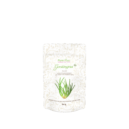 Gerstengras Pulver (Bio & Roh) 60 g