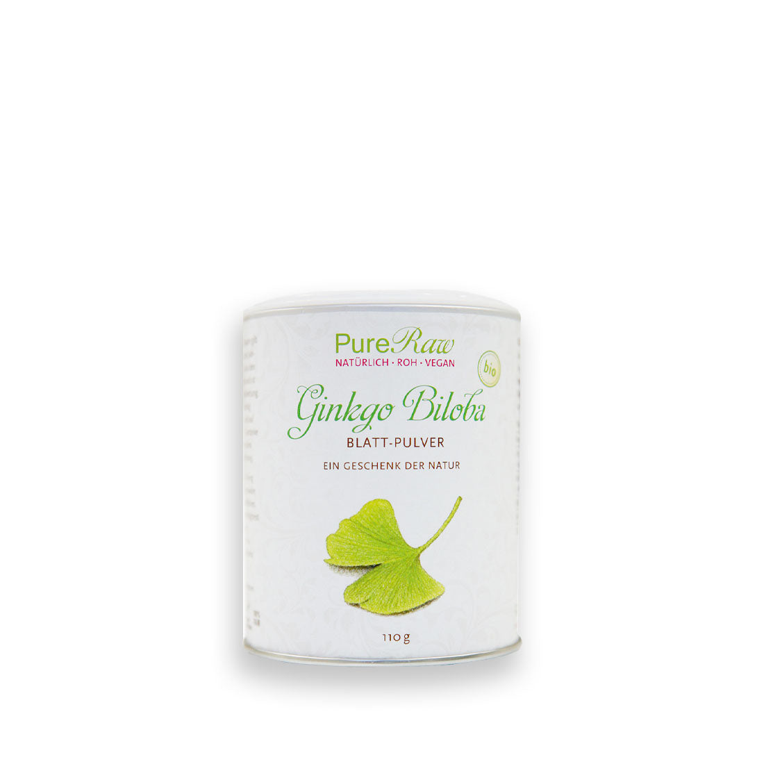 Ginkgo Biloba Blattpulver (Bio & Roh) 110 g