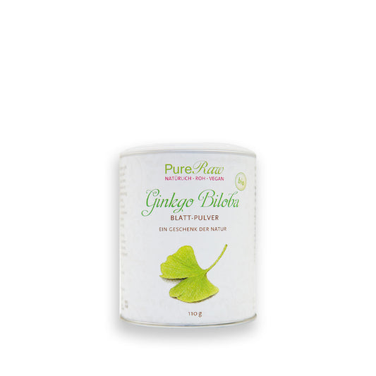 Ginkgo Biloba Leaf Powder (Organic & Raw) 110 g