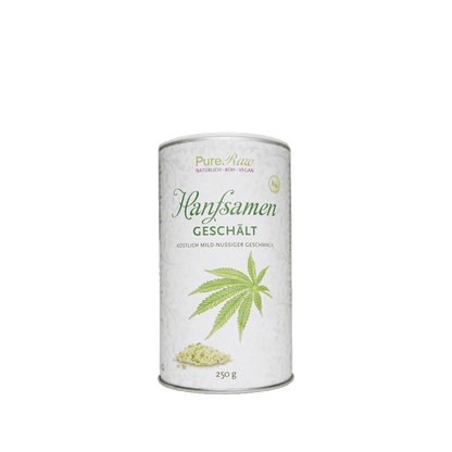 Hanf Samen, geschält (Bio & Roh) 250g