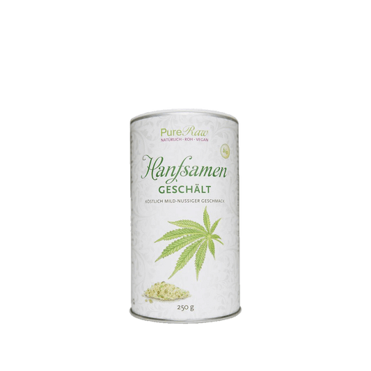 Hemp Seeds, hulled (Organic & Raw) 250g