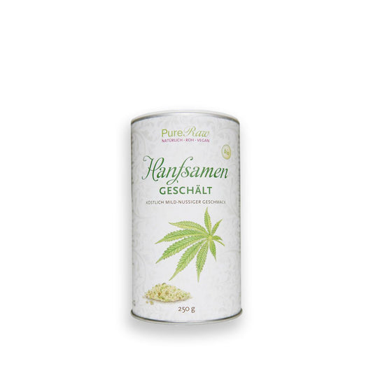 Hemp Seeds, hulled (Organic & Raw) 250g