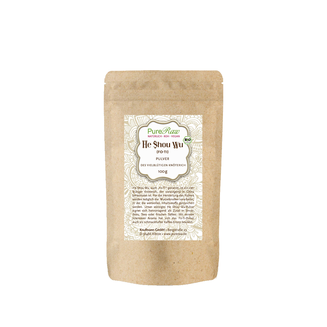 He Shou Wu Powder (organic)