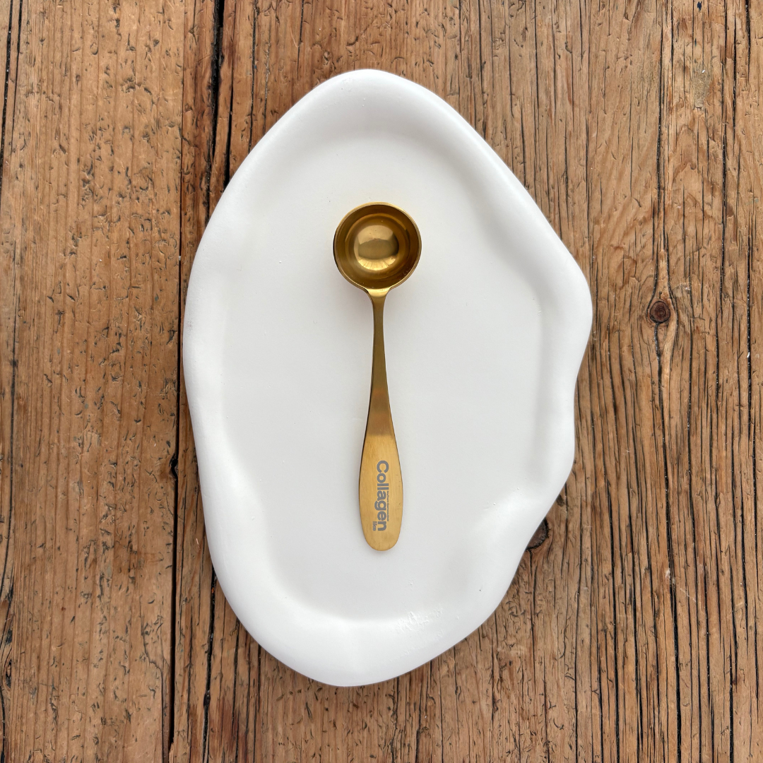 CollagenLike Messlöffel (Schmuckdesign), ca. 6 ml in Goldfarbe