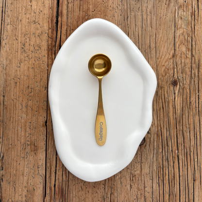CollagenLike Messlöffel (Schmuckdesign), ca. 6 ml in Goldfarbe