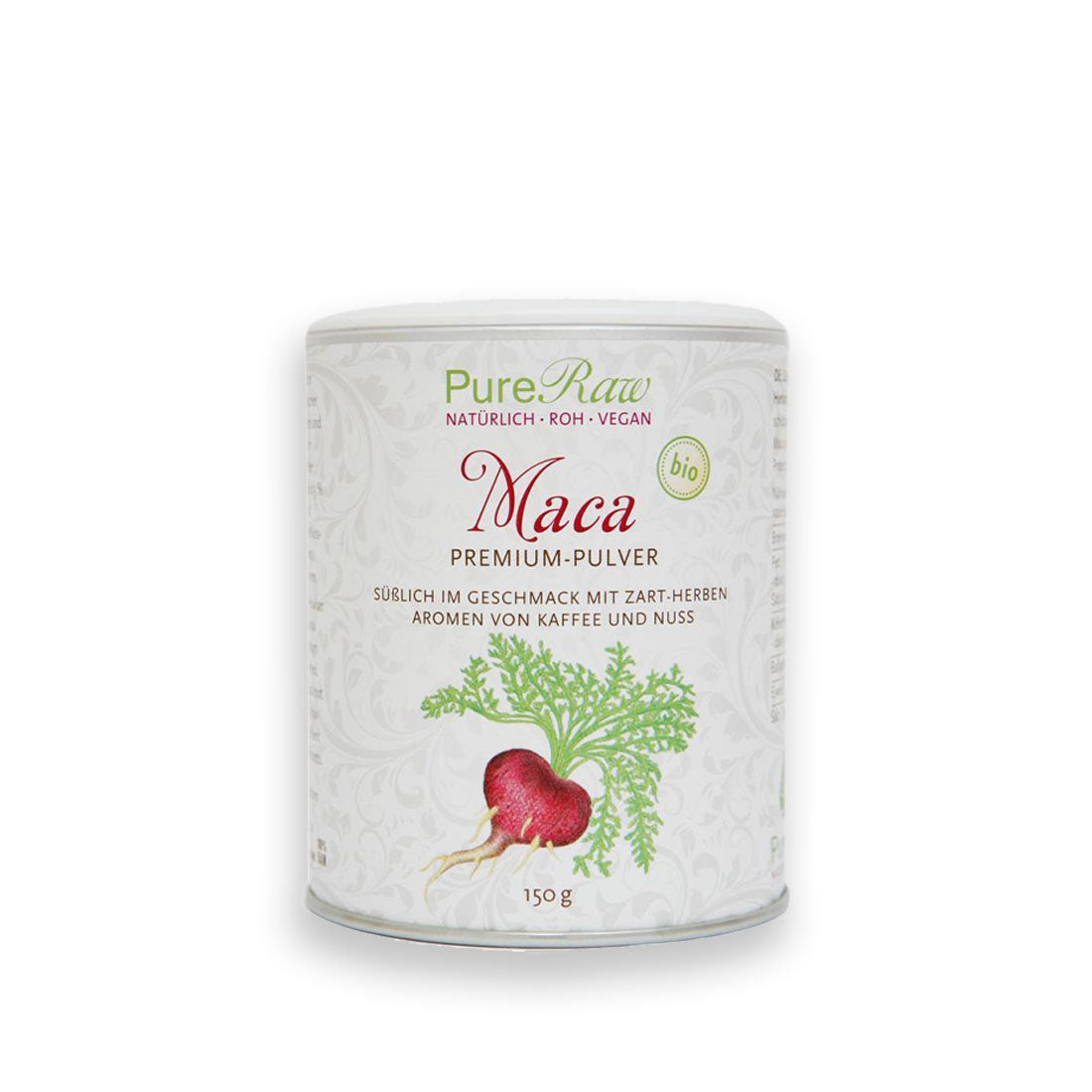Maca Premium Pulver (Bio & Roh) 150 g
