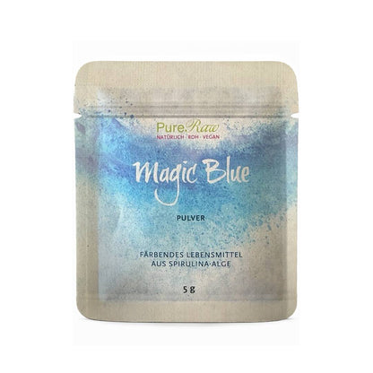 Magic Blue  (färbendes Lebensmittel Pulver aus Spirulina-Alge)