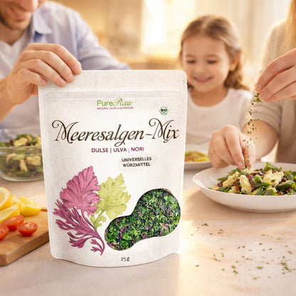 Meeresalgen-Mix I 25g I PureRaw I Dulse, Ulva, Nori