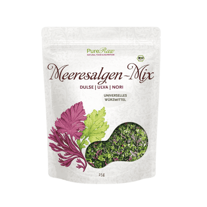 Meeresalgen-Mix I 25g I PureRaw I Dulse, Ulva, Nori