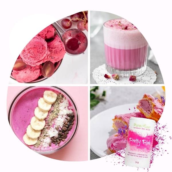 Pretty Pink - Färbendes Getränkepulver
