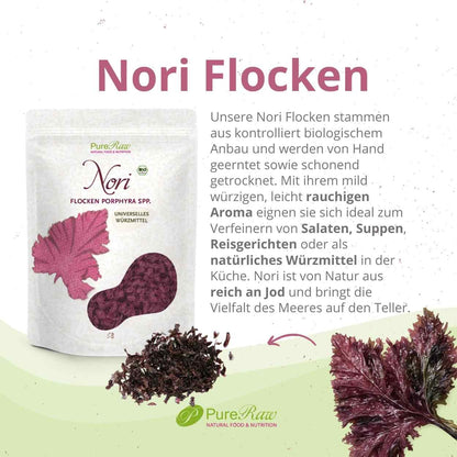 Nori Flocken (Bio & Roh) 15 g