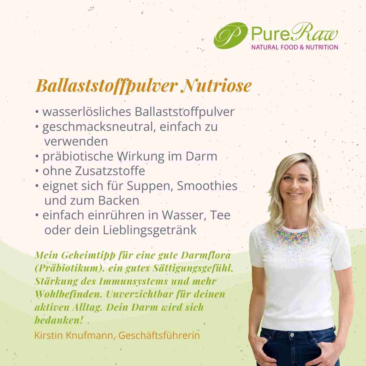 Ballaststoffpulver (Nutriose) 300 g