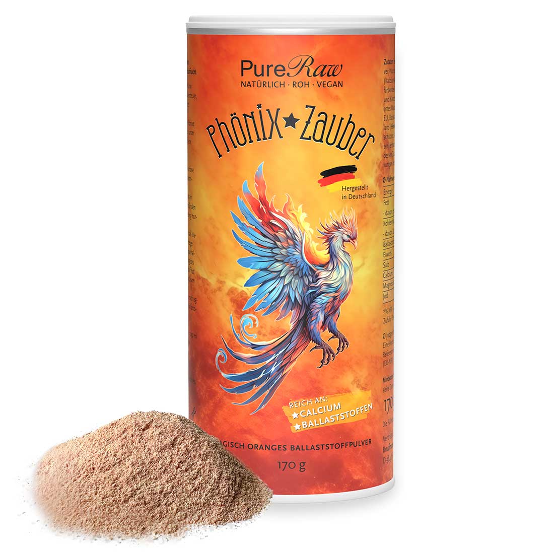 Phönix Zauber, Magisch oranges Ballaststoffpulver