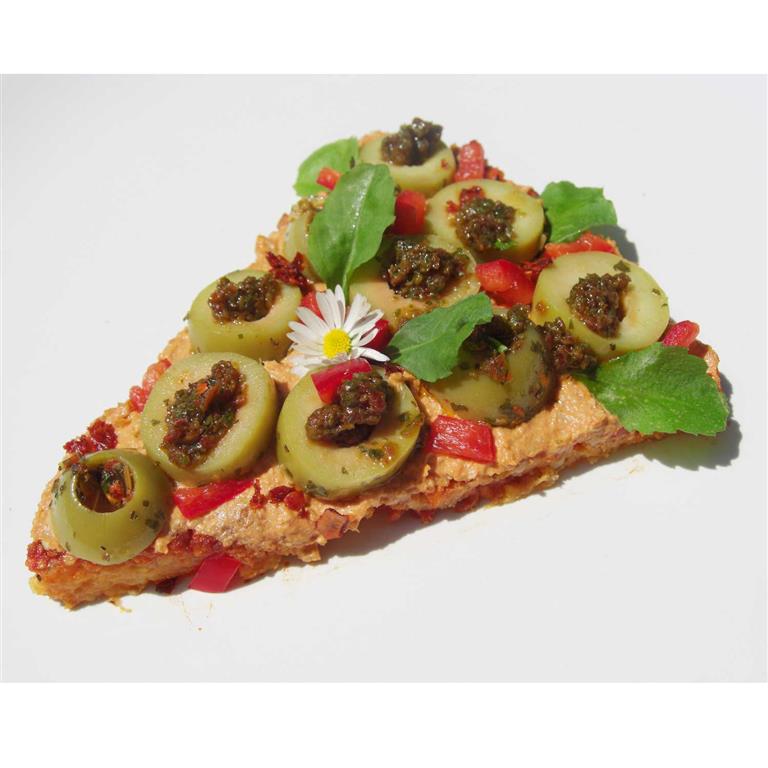 Raw, Vegan, and Gluten-Free Quiches, Pizzas, and Vegetable Tarts from the RainbowWay® Living Food Kitchen